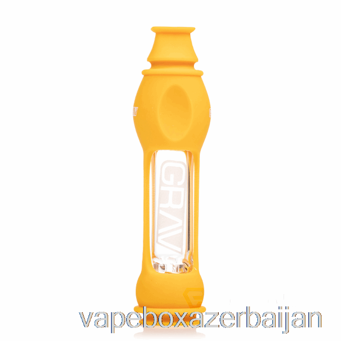 E-Juice Vape GRAV Octo-Taster with Silicone Skin Mustard Yellow